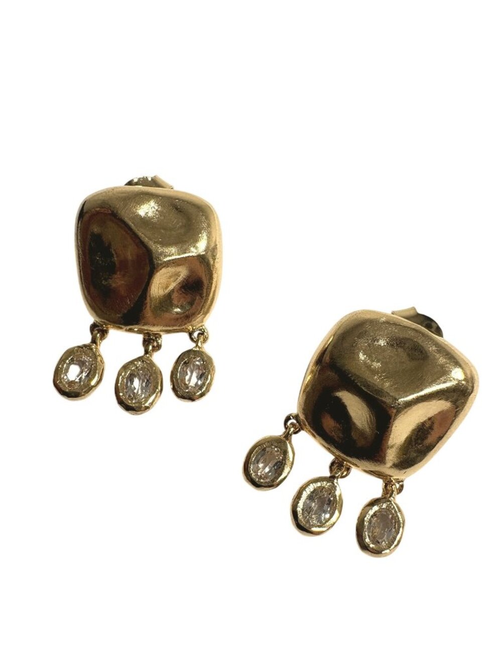 Tyger By The Tail Nyx Earrings in Gold